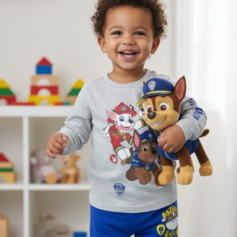 Paw Patrol Kids Night Suit – Hero in Training Printed Pajamas